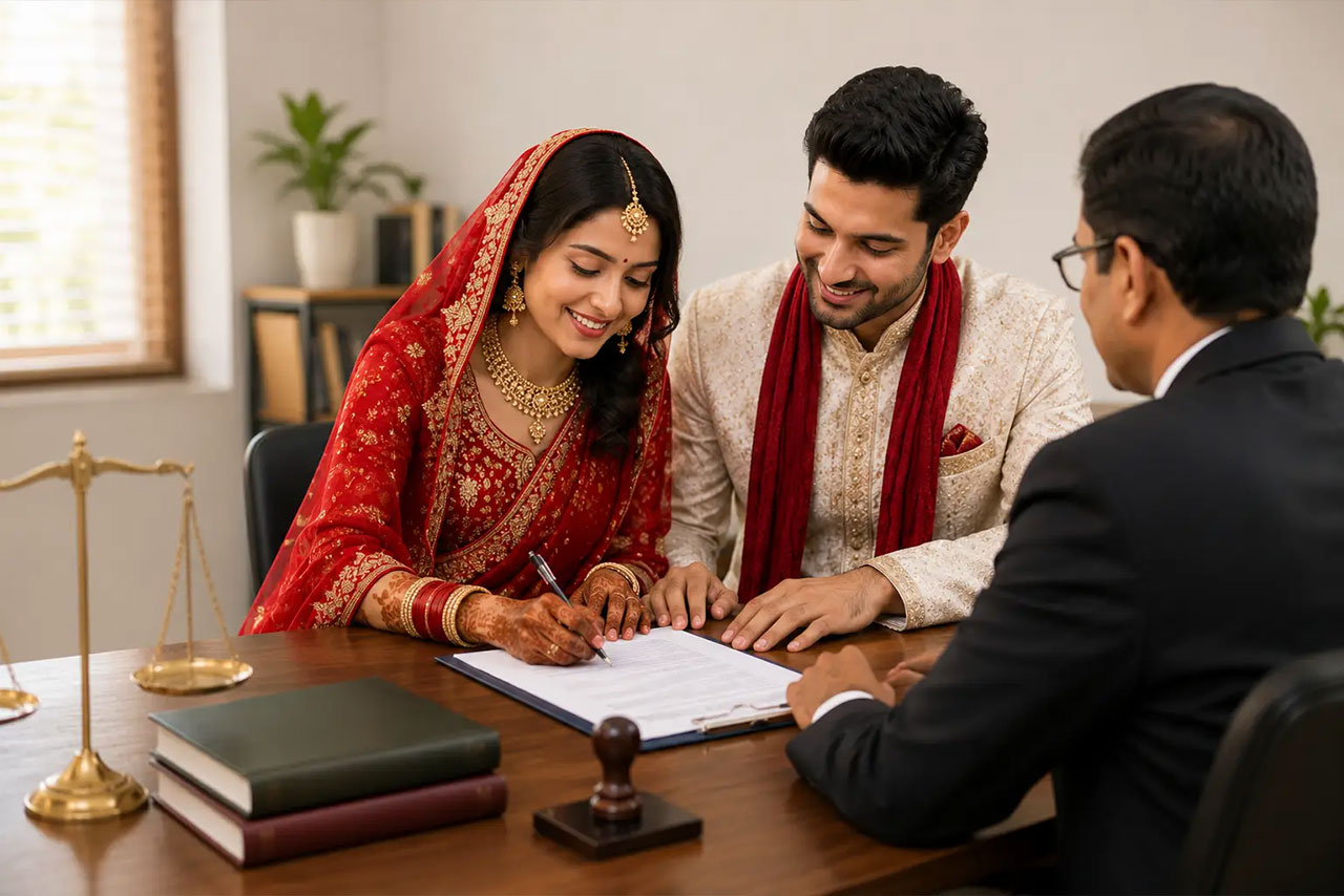 Legal consultation for marriage registration and documentation